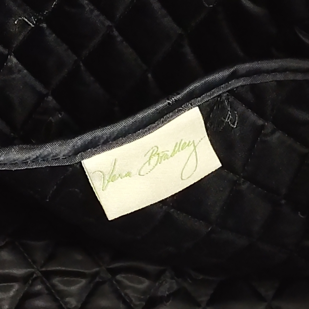 Vera Bradley Midnight Blues Weekender/Travel Bag With Trolley Sleeve. - Picture 9 of 13